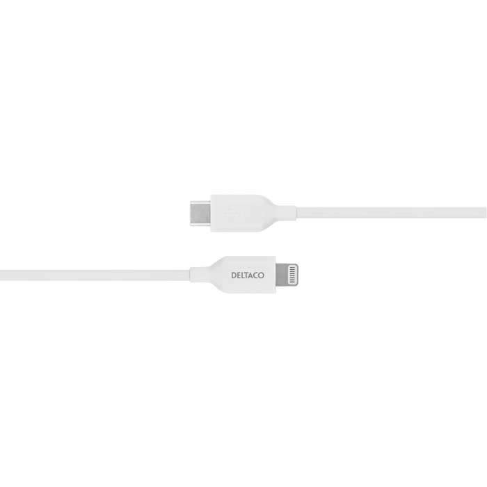 USB-C Lightning-latauskaapeli Valkoinen 1 m