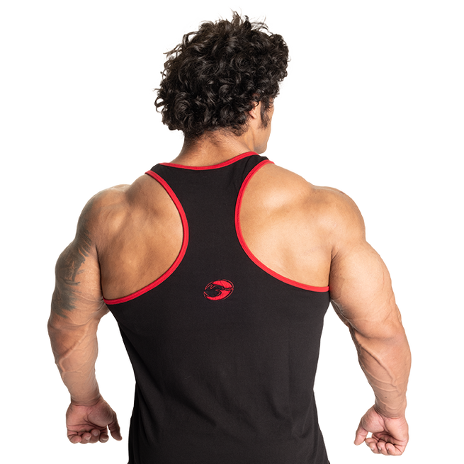 Vintage T-Back Paita Musta/Punainen