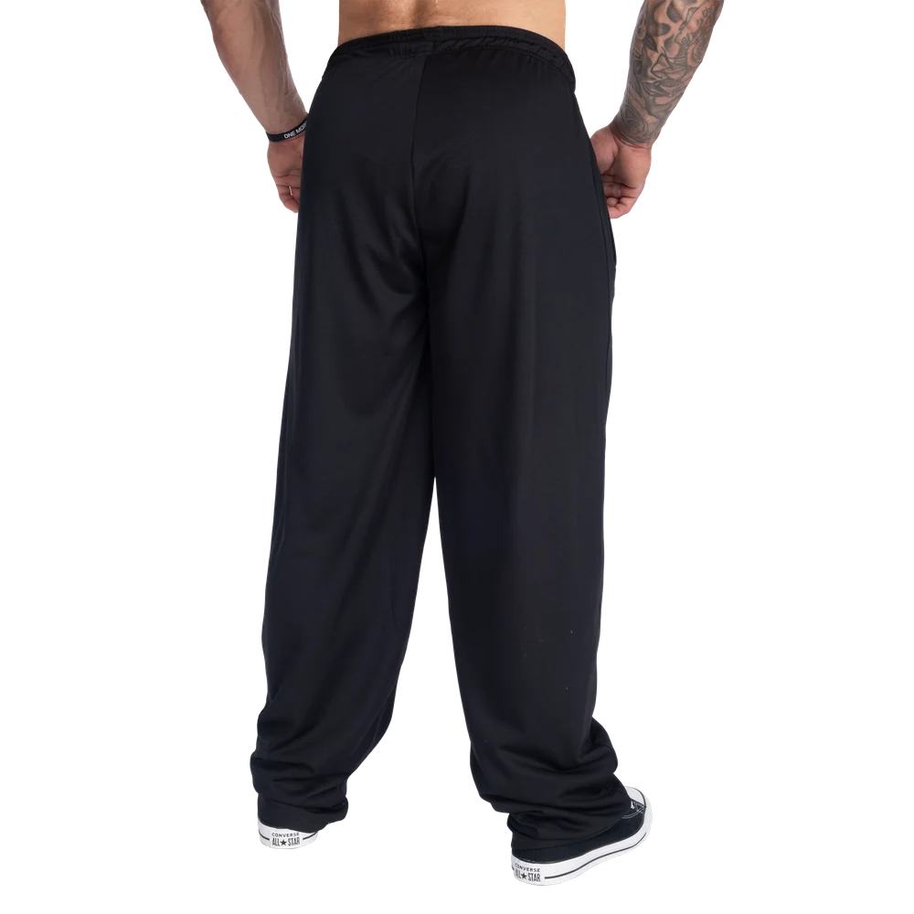 Original Mesh Housut Musta Harmaa