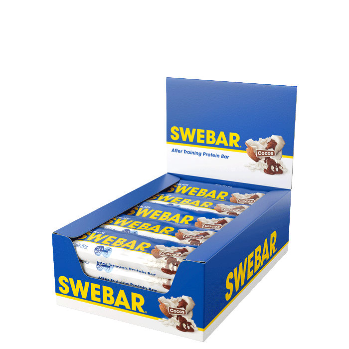 15 x Swebar Proteiinipatukka 55 g cocos