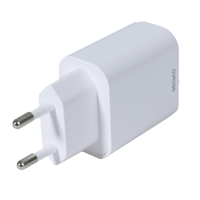 USB-A Sein&auml;pikalaturi 18 W Valkoinen