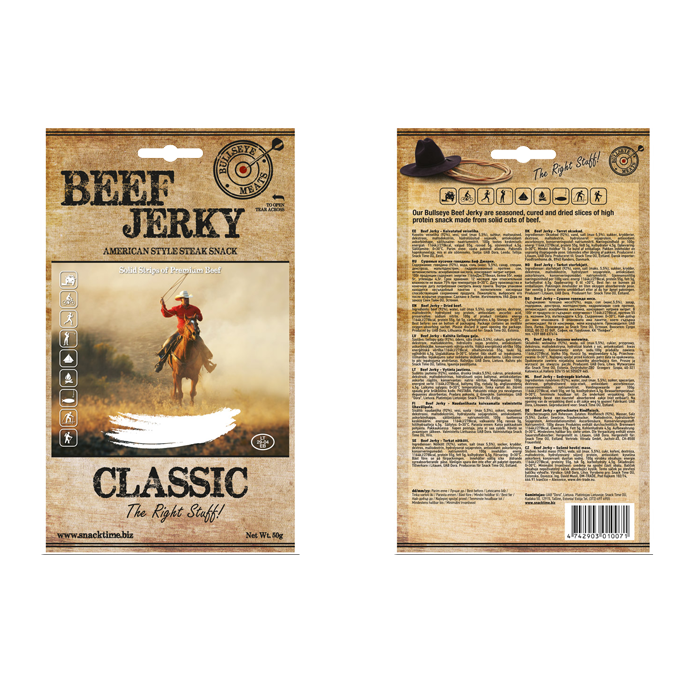 Beef Jerky, 50 g classic