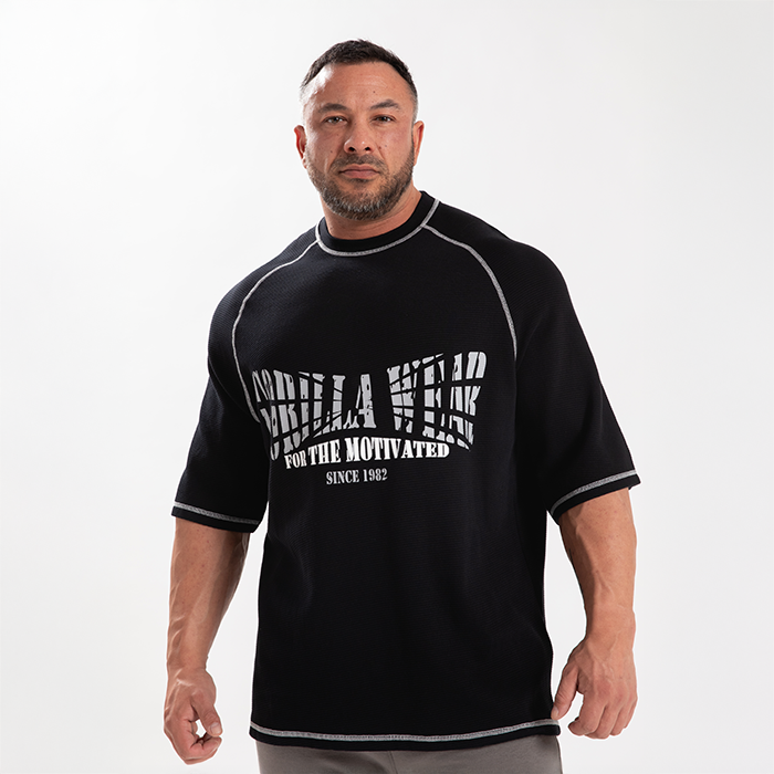 Finley Oversized T-paita Musta Harmaa