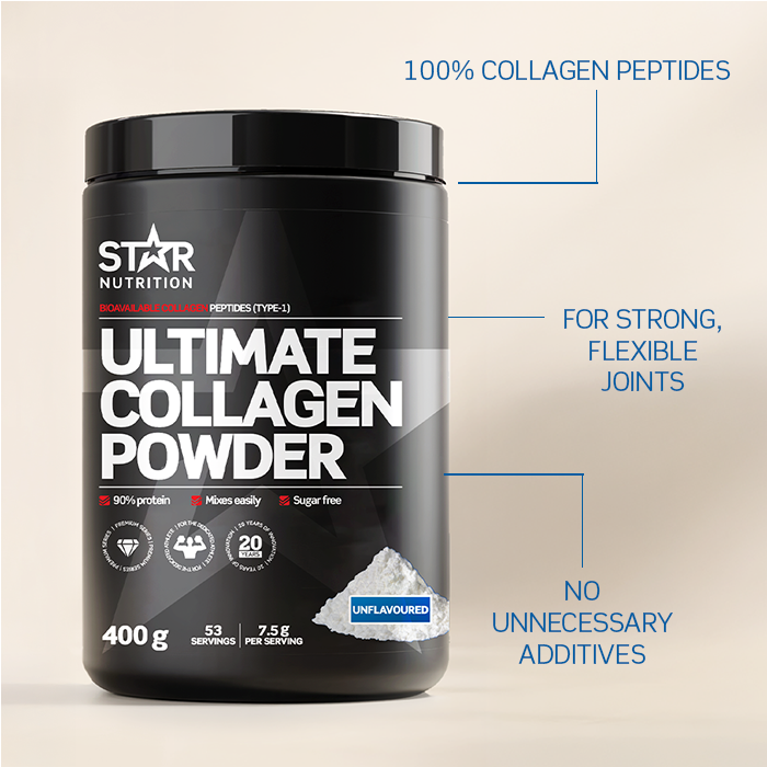 Ultimate Collagen Powder Kollageenipeptidit 400 g unflavoured