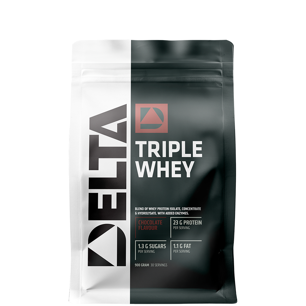 Triple Whey Heraproteiini 900 g chocolate