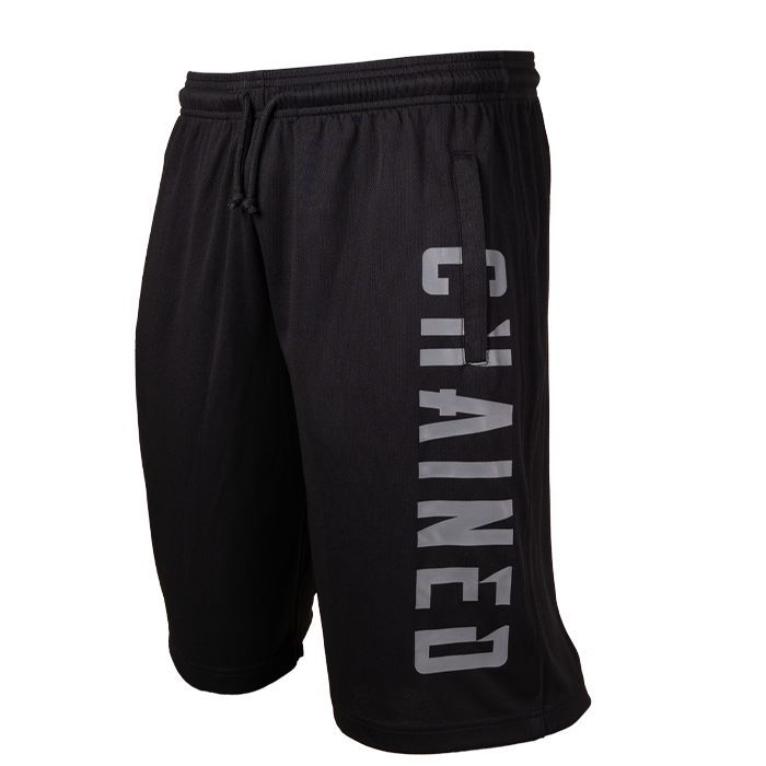 Chained Mesh Shorts Musta