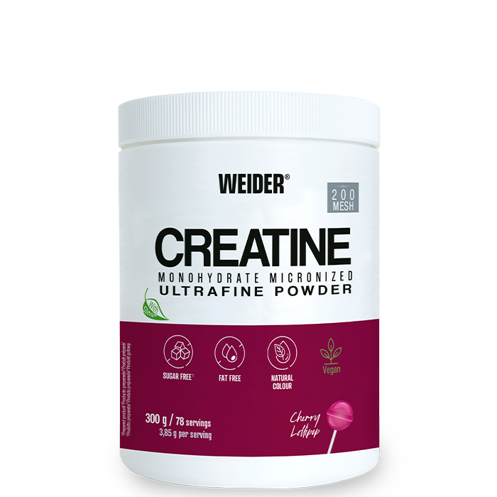Kreatiini 200 Mesh Kreatiinimonohydraatti 300 g cherry_lollypop