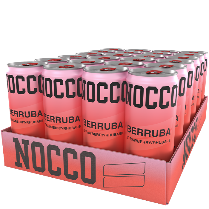 24 x NOCCO BCAA 330 ml Berruba Summer Edition