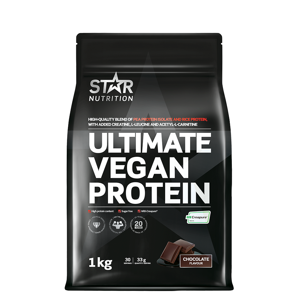 Ultimate Vegan Proteiini 1 kg choklad