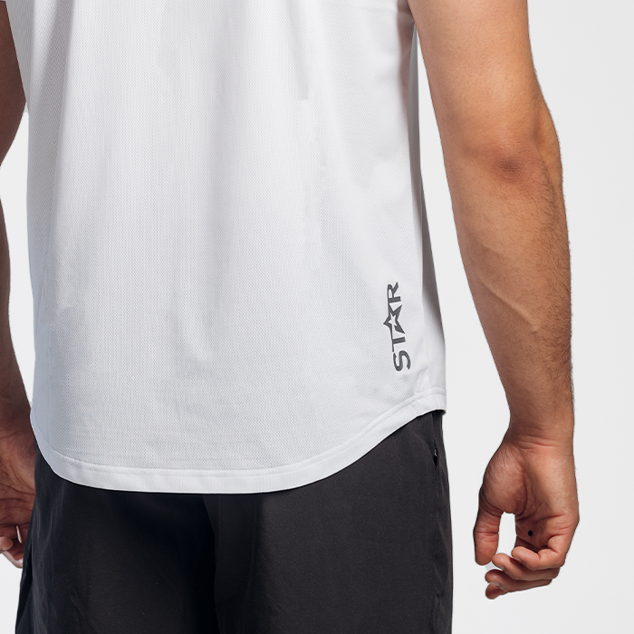 Star Mesh T-shirt White