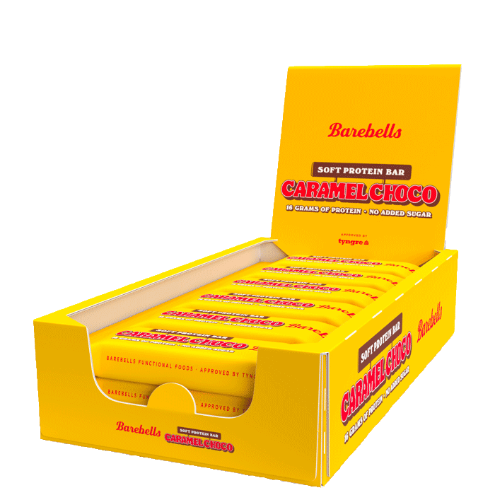 12 x Barebells Soft Bar, 55 g, Berry Licorice 