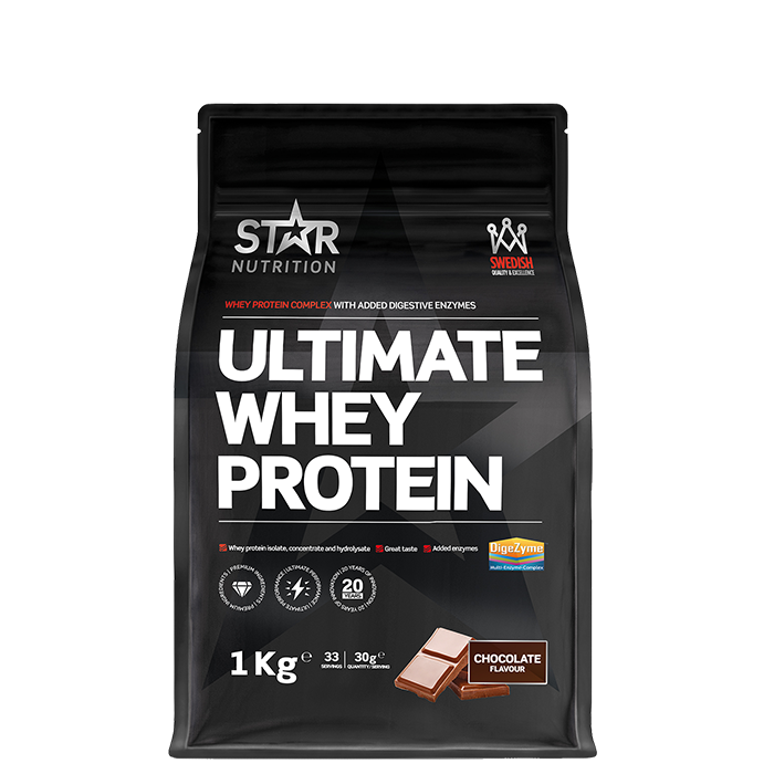 Ultimate Whey Heraproteiini 1 kg chocolate