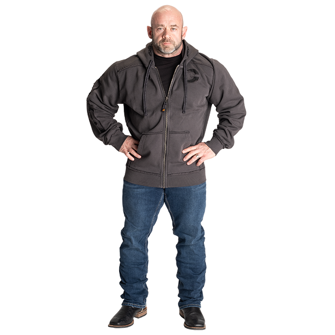 Pro Gym Huppari Acid Wash Harmaa