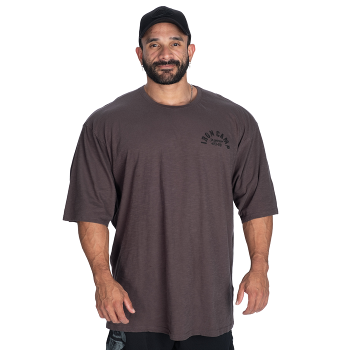 Slub Iron T-paita Harmaa
