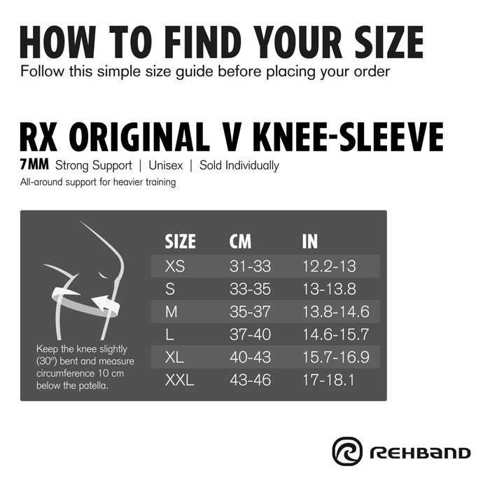 RX Original V Polvituki 7mm Musta