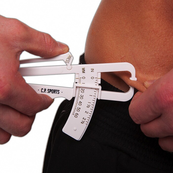Fat Caliper Kehon Rasvamittari Valkoinen