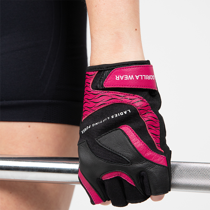 Womens Fitnesshanskat 2.0 Musta Pinkki
