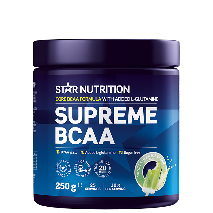 Supreme BCAA-jauhe 250 g vanilla_pear
