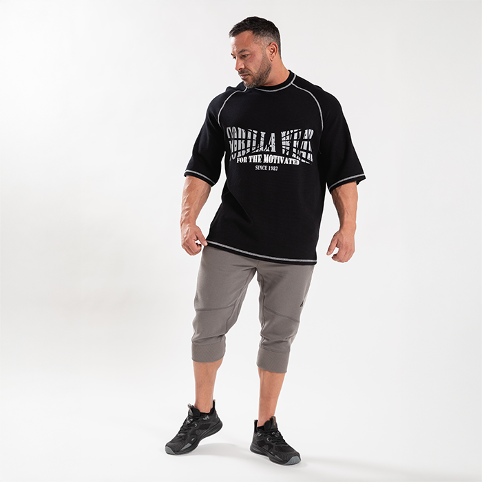 Finley Oversized T-paita Musta Harmaa