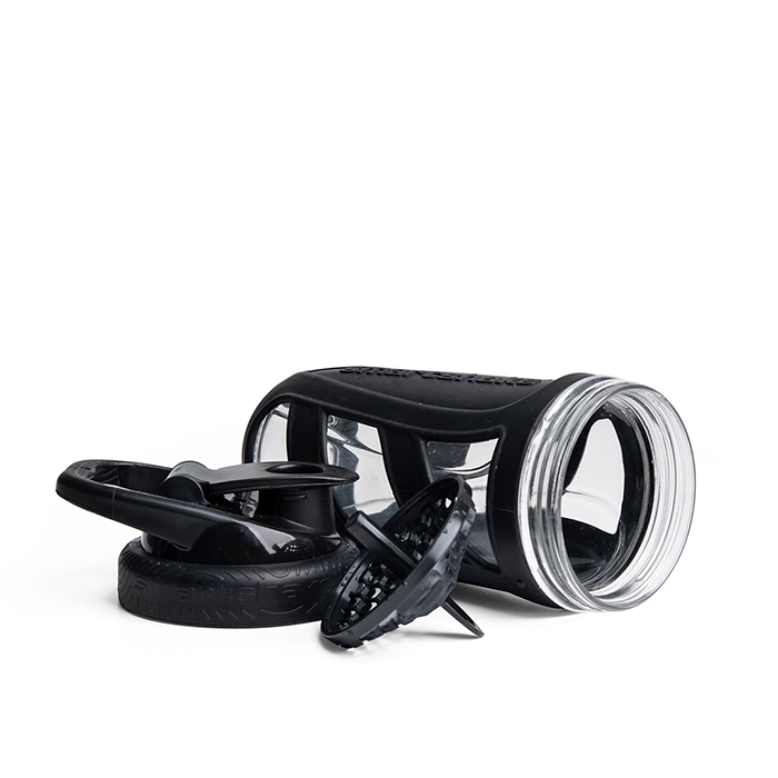 Vahvistuslasi Shaker Black 700 ml