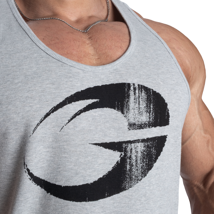 Gasp Rib Essential T-Back Harmaa