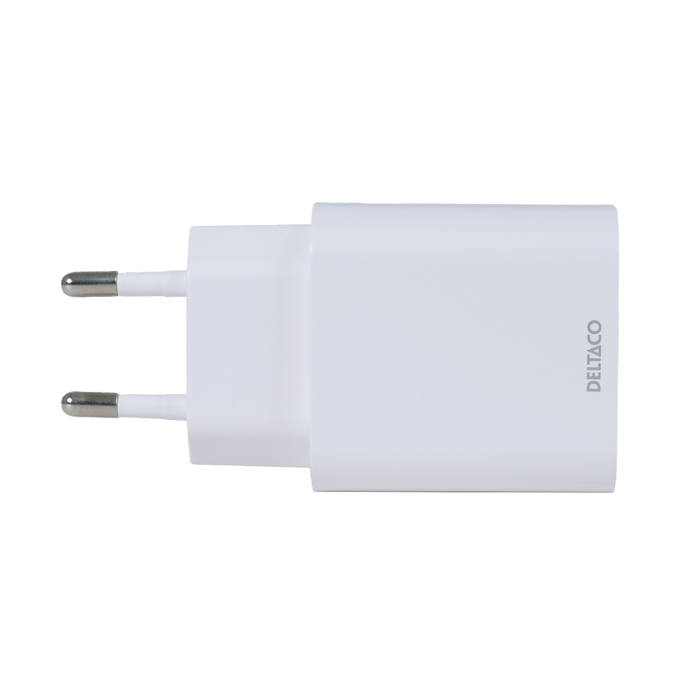 USB-A Sein&auml;pikalaturi 18 W Valkoinen