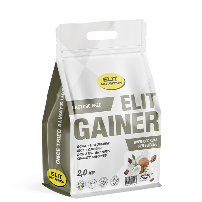 ELIT Gainer Laktoositon 2 kg chocolate_coconut