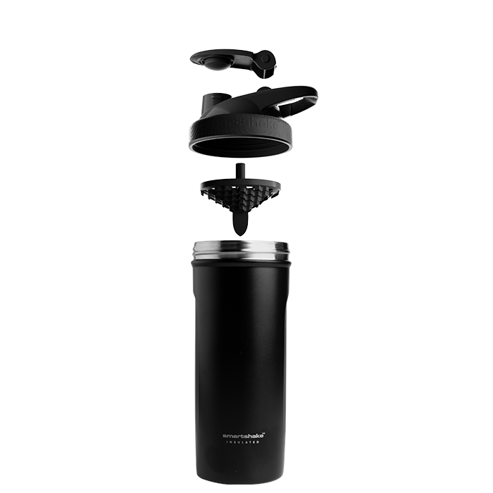 Insulated Steel Shaker Musta 750 ml