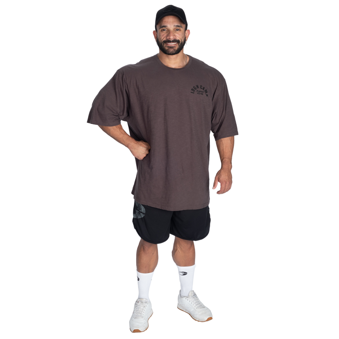 Slub Iron T-paita Harmaa