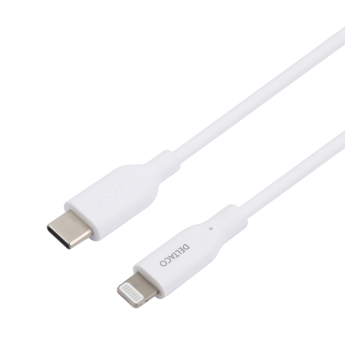 USB-C Lightning-latauskaapeli Valkoinen 1 m