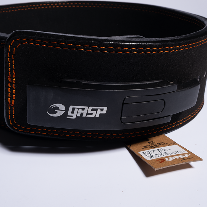 Gasp Lever Belt, Musta