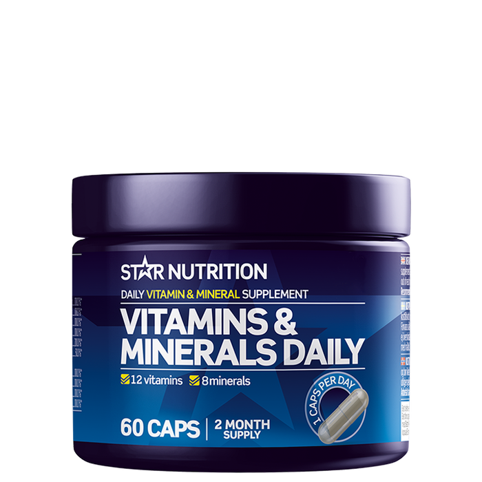 Vitamins & Minerals Daily 60 kapselia