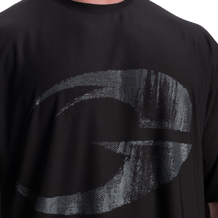 Mesh Iron T-paita Musta