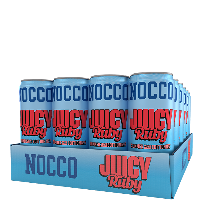 24 x NOCCO BCAA 330 ml Juicy Ruby
