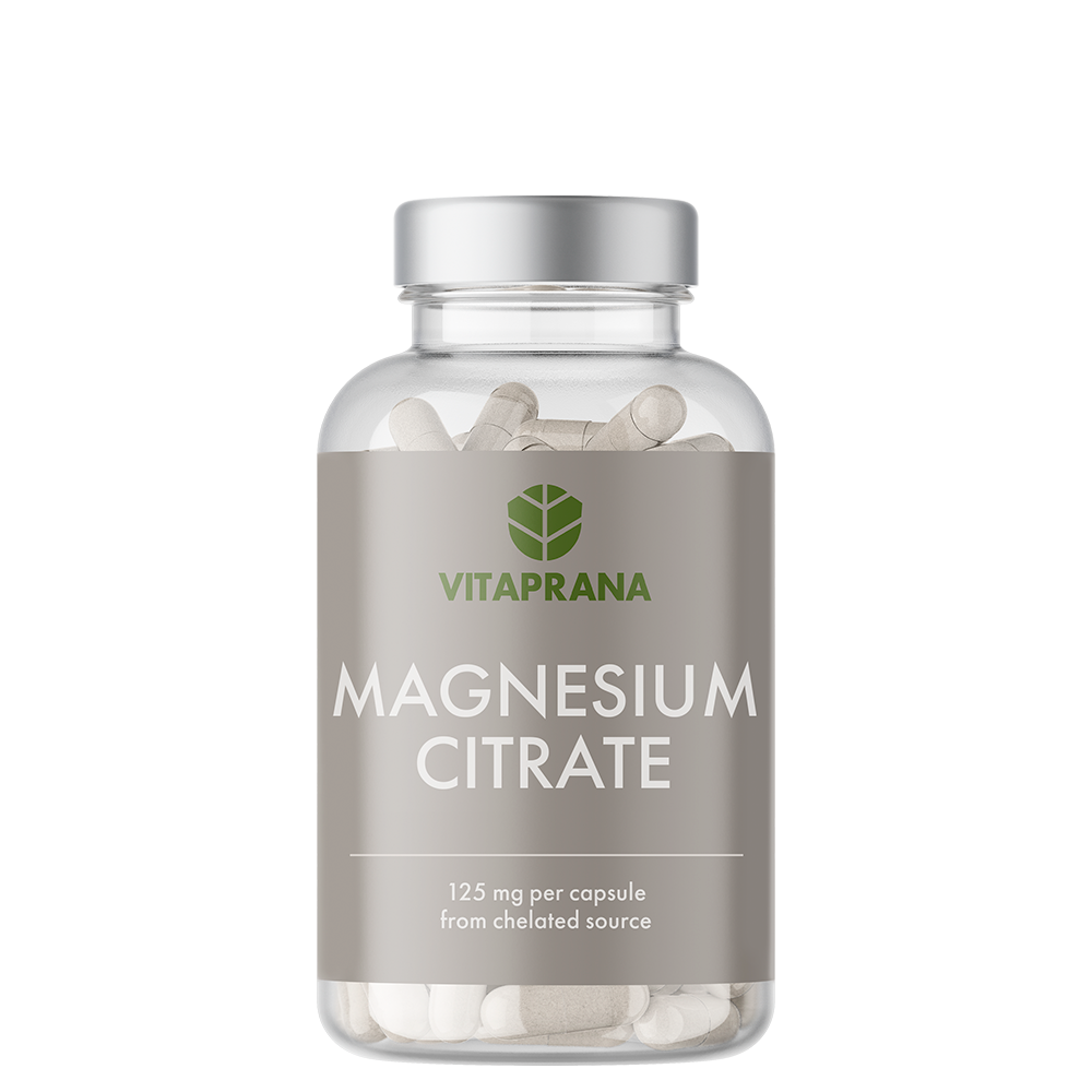 Magnesiumsitraatti 125 mg 100 kapselia