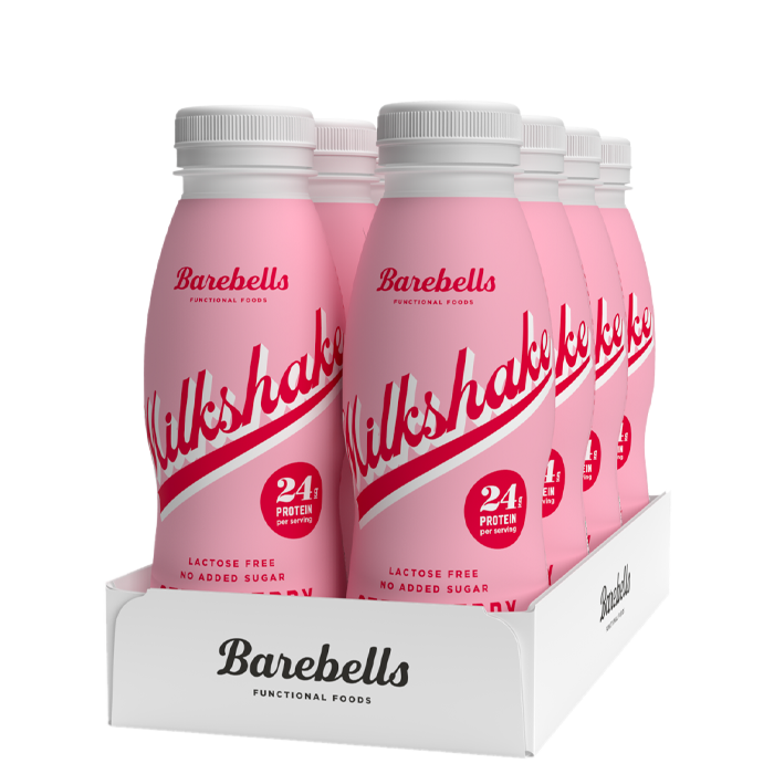 8 x Barebells Protein Milkshake, 330 ml Caff&eacute; Caramello