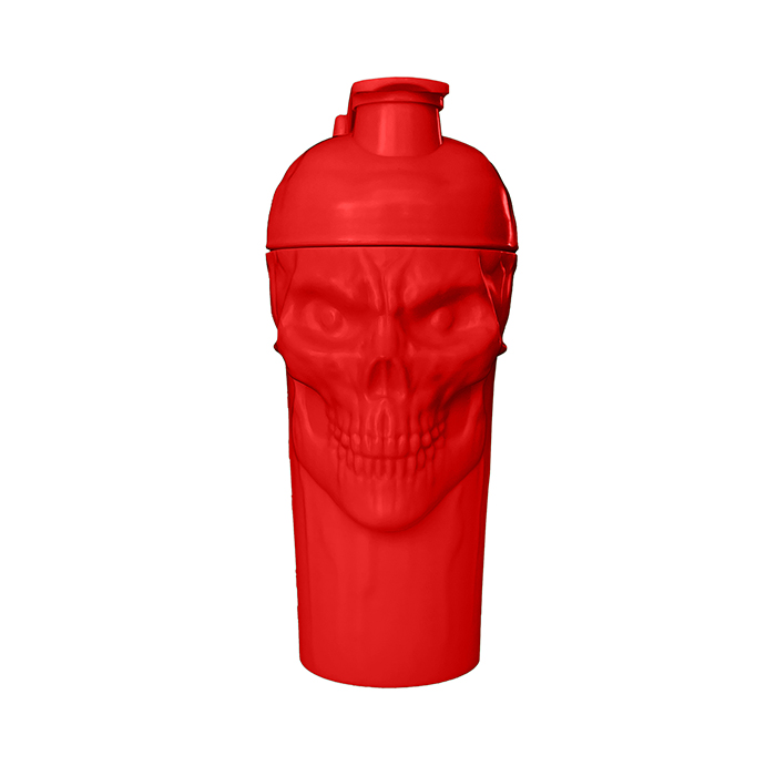 The Curse Skull Shaker Punainen
