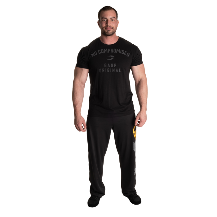 Original Mesh Housut Musta Harmaa