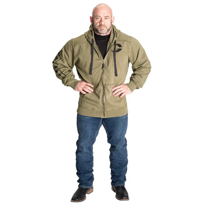 Pro Gym Huppari Acid Wash Vihre&auml;