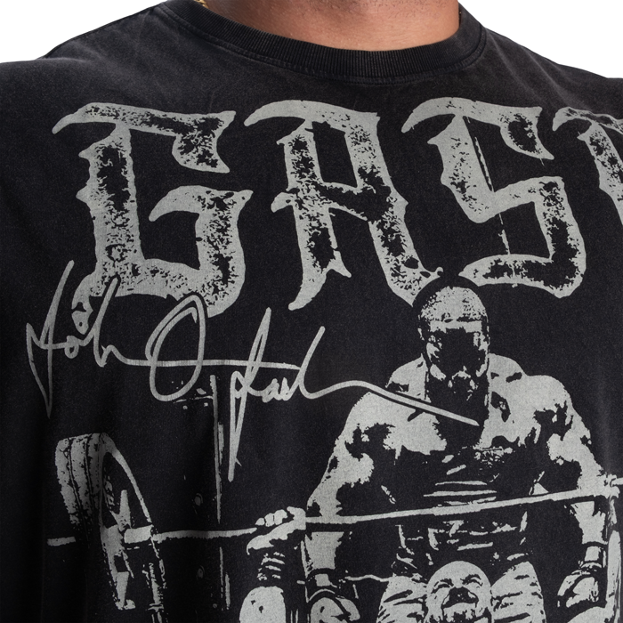B&J Iron Tee T-paita Musta