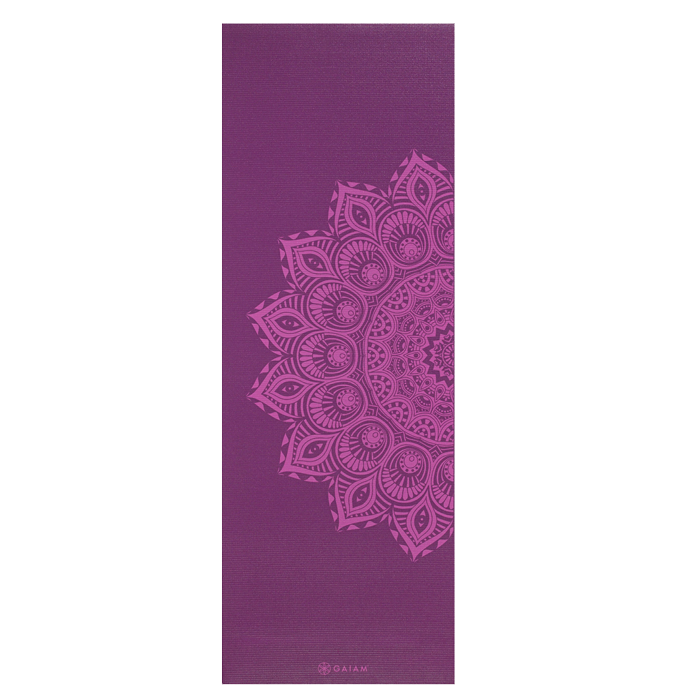 Joogamatto 6mm Purppura Mandala