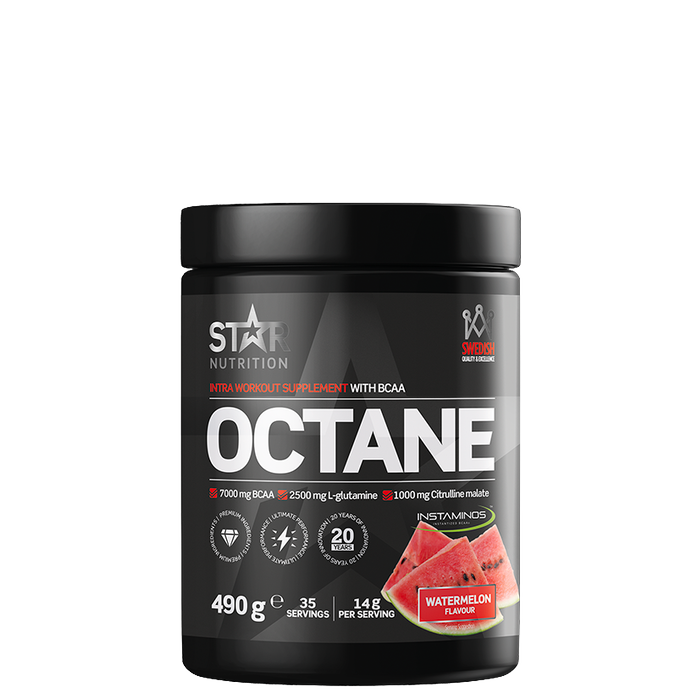 Octane Intra Workout BCAA-jauhe 490 g watermelon_madness