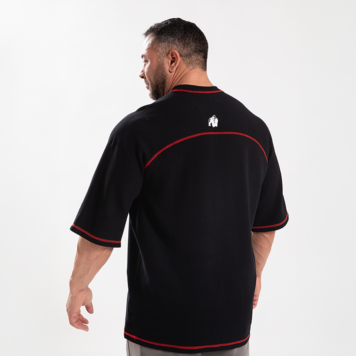 Finley Oversized T-paita Musta Punainen