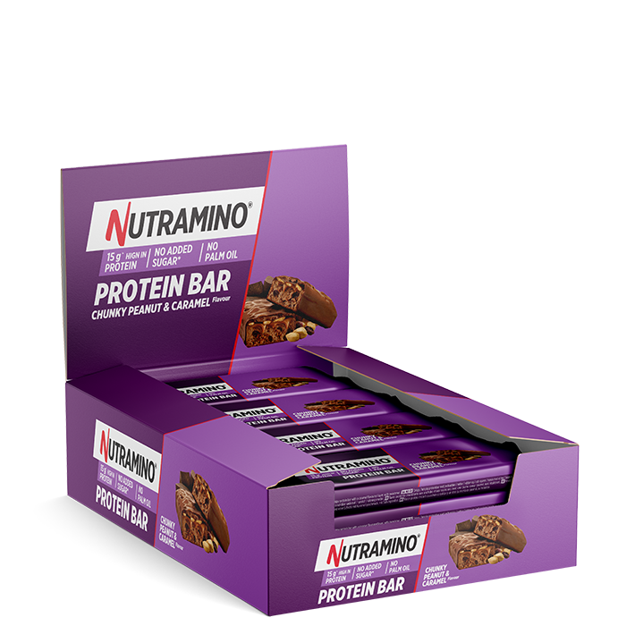 12 x proteiinipatukka 55 g Chunky Peanut & Caramel Chunky Peanut & Caramel