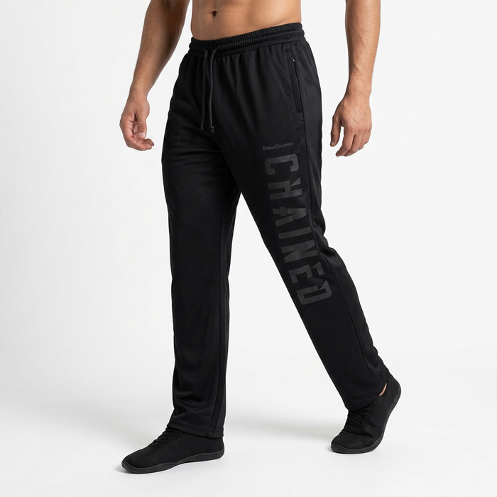 Chained Mesh Housut Musta