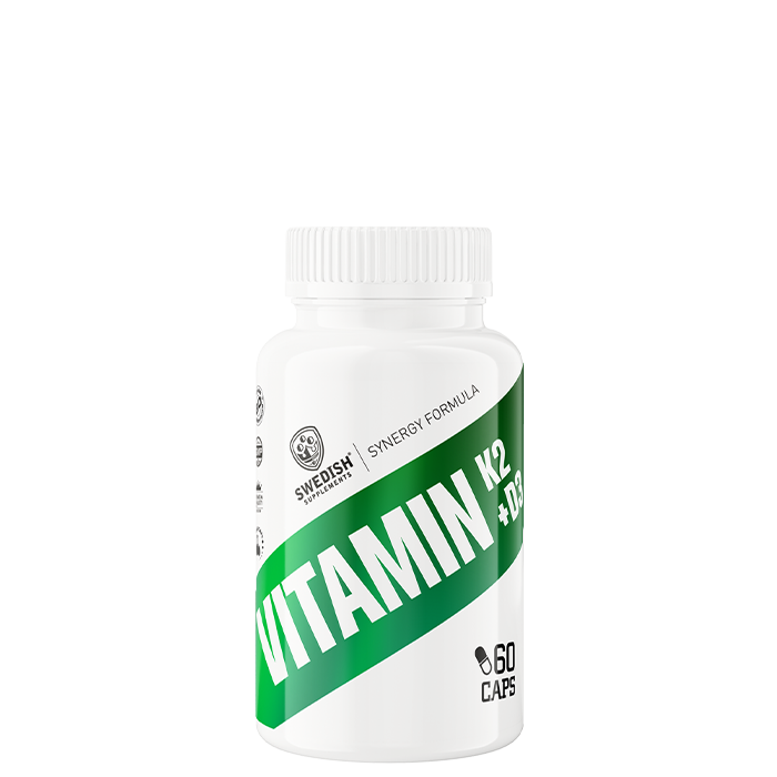 K2+D3-vitamiini 60 kapselia