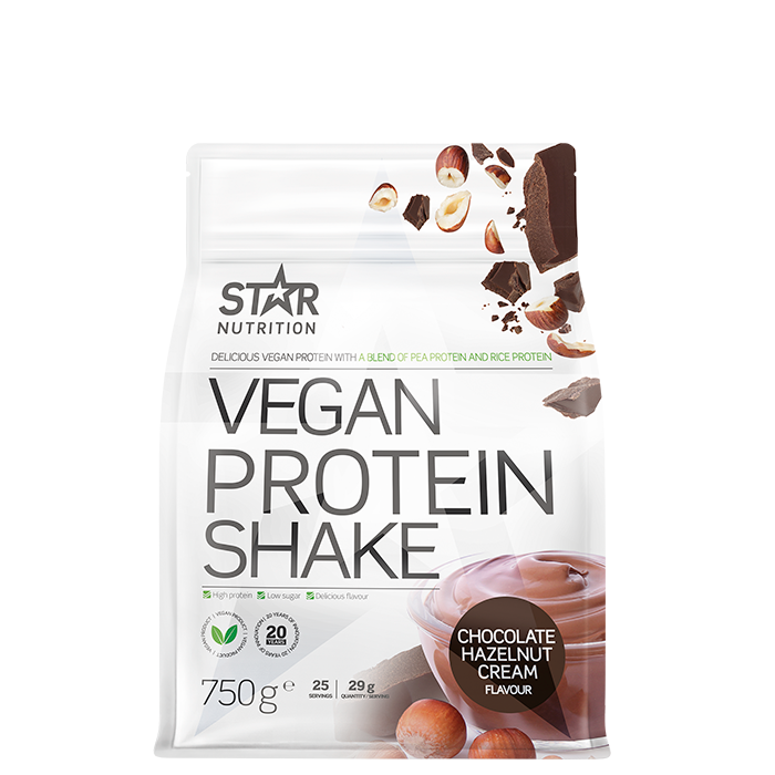 Vegan Protein Shake Vegan Protein Powder 750 g chocolate_hazelnut