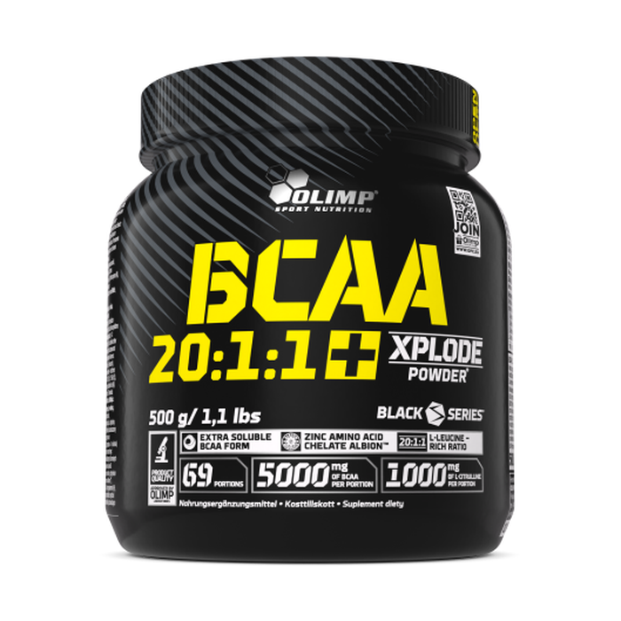BCAA Xplode 20:1:1 Jauhe 500 g cola