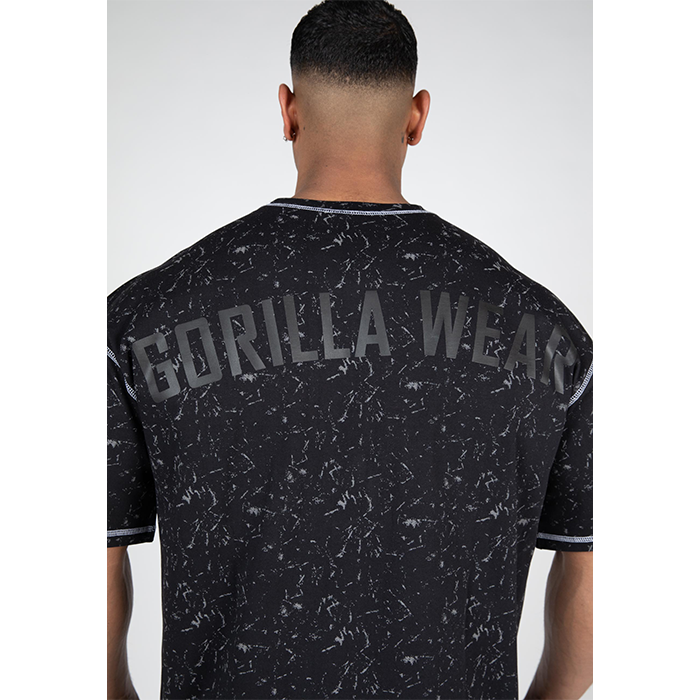 Saginaw Oversized T-Shirt, Washed Black