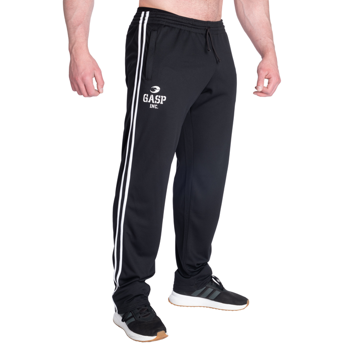 2 Stripe Treenihousut Musta Valkoinen